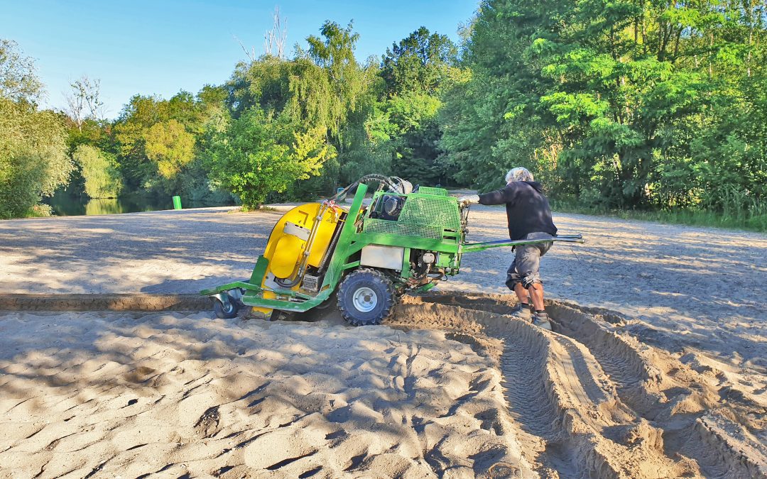 Sand cleaning according to the Sandmaster process